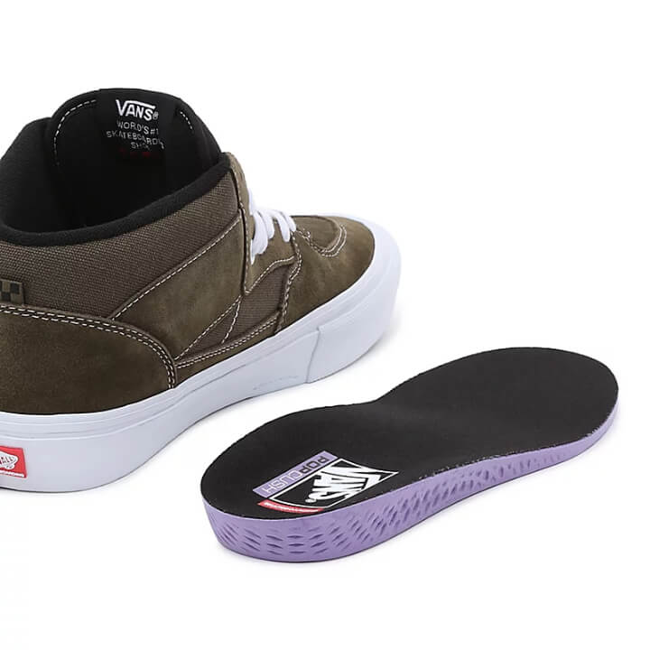image of the insole on a vans half cab bike shoe image of the insole on a vans half cab bike shoe