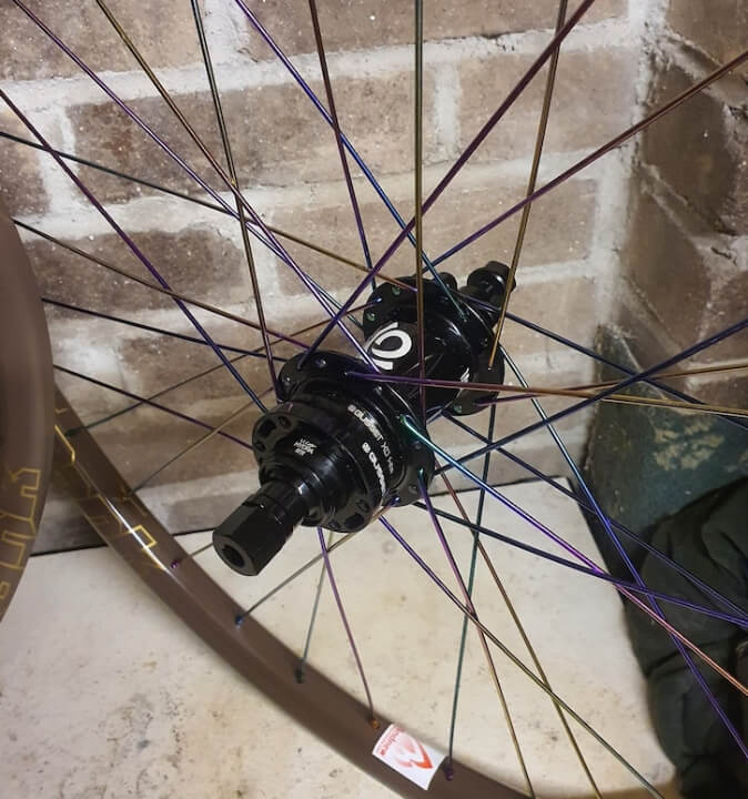 industry nine hydra hub on a mountain bike wheel industry nine hydra hub on a mountain bike wheel