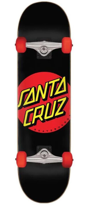santa cruz classid dot super small beginner or intermediate skateboard santa cruz classid dot super small beginner or intermediate skateboard