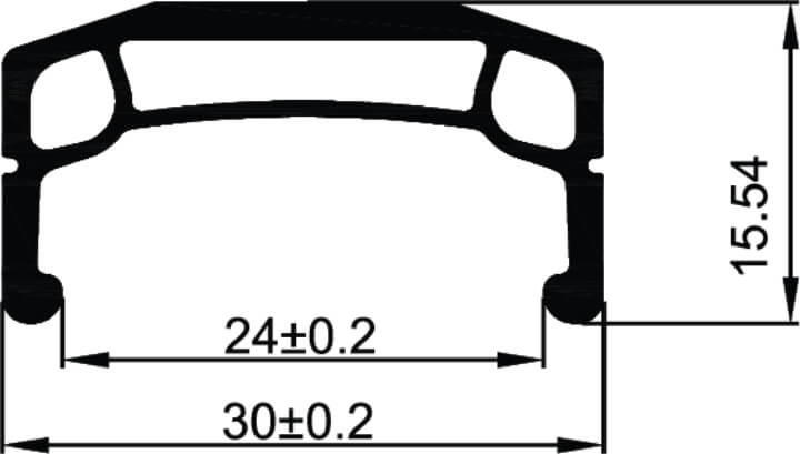 cross section rim weinmann cross section rim weinmann