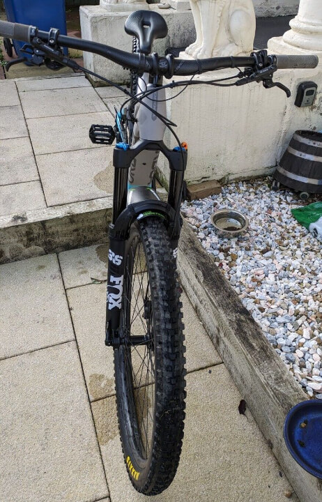 suspension forks on the orbea rise h15 suspension forks on the orbea rise h15
