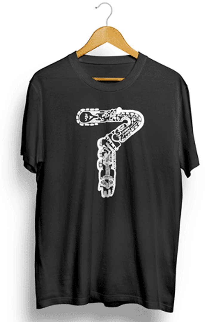 Endless Triangle Black T-Shirt